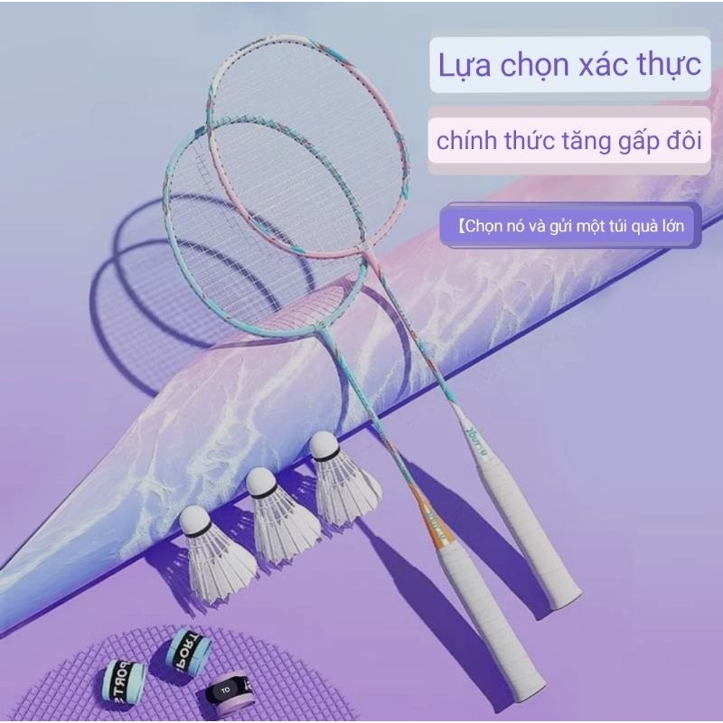 SẴN - Vợt Cầu Lông Youyou nhiều màu sắc dành cho trẻ em, người lớn, người mới tập chơi - Hàng chính hãng