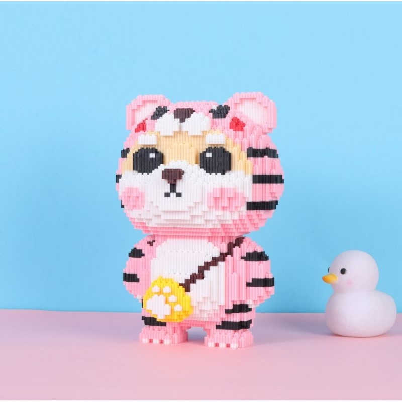 Lắp ráp mô hình Hổ vàng đáng yêu, Kích thích tư duy sáng tạo - All About Kid