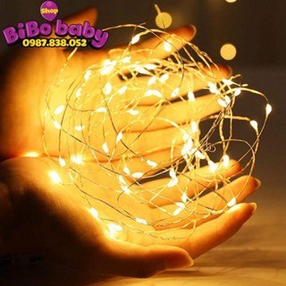 Dây đèn led kẽm 3m dùng pin - BiBo baby