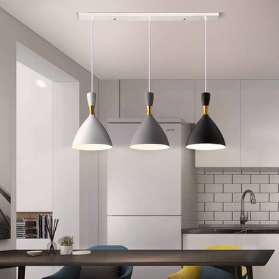 Đèn thả MONSKY ARONT loại 3 bóng độc đáo với chế độ ánh sáng hiện đại kèm bóng LED đầy đủ