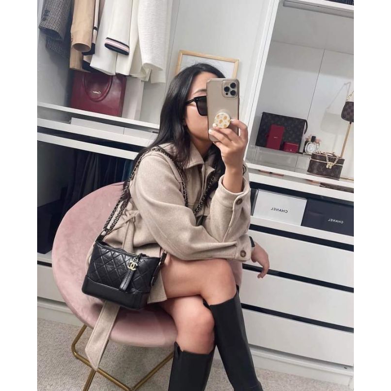 Túi Đeo Chéo 2 Dây Da Thật