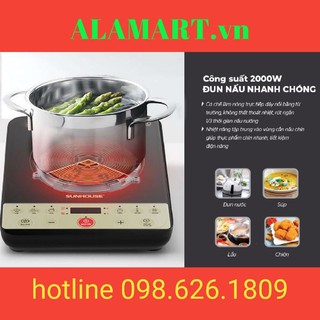 BẾP TỪ ĐƠN SUNHOUSE SHD6165 2000W