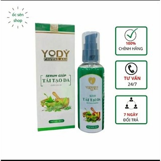 Serum tái tạo da Yody White Phương Anh 80ml dành cho da mụn nám tàn nhang sẹo rỗ da không đều màu