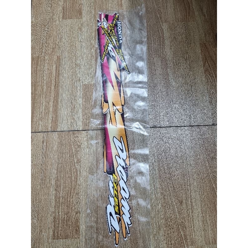 tem dán 3 lớp zin chính hãng  xe Dream lùn (đỏ nho)