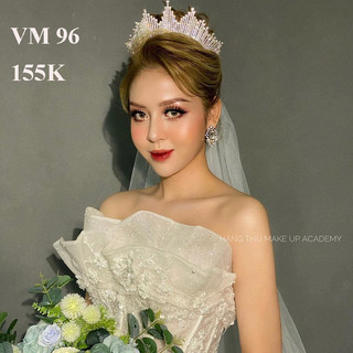 Vương miện đội đầu đính đá siêu xinh -phụ kiện ngày cưới cô dâu cài tóc