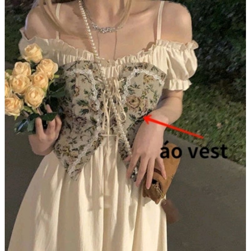 Pass váy  đầm vintage size.