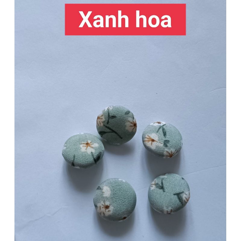 GÓI 5 NÚT BỌC VẢI SIZE 1.5