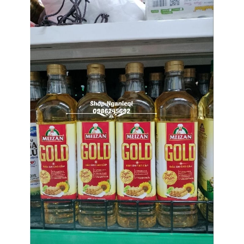 Dầu Ăn Meizan Gold chai 1Lít