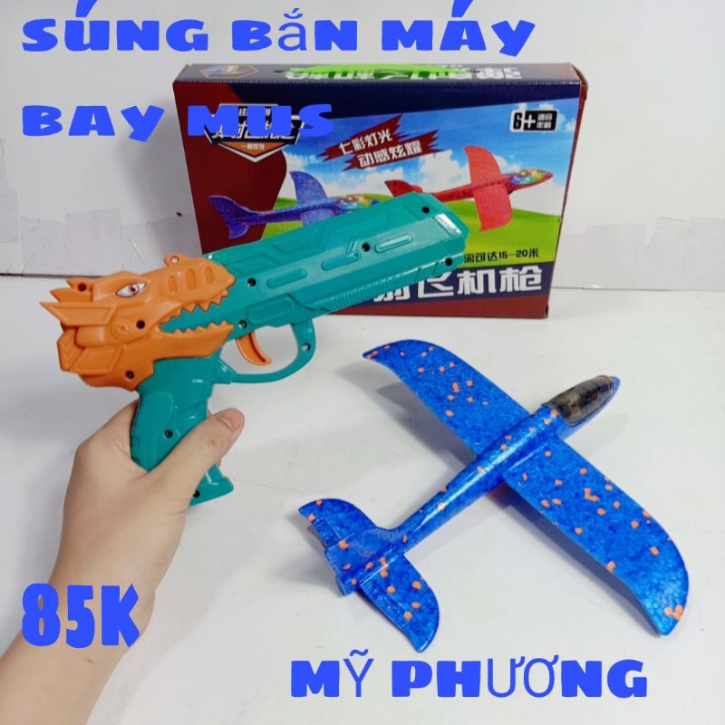 SÚNG BẮN MÁY BAY BẰNG MÚT.LOAI TỐT KHÔNG ĐÈN CHO BÉ .TỪ 3 TUỔI TRỞ LÊN. VUI CHOI.