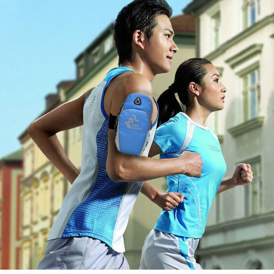 Túi vải đeo bắp tay chống nước đựng điện thoại tập thể dục tập gym