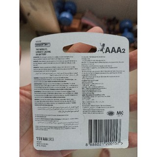 ( hoco ew47) 2 Viên pin AAA Energizer Max xịn
