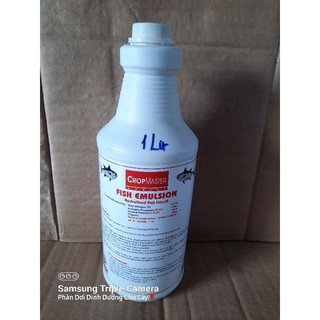 Phân đạm cá hữu cơ fish emulsion