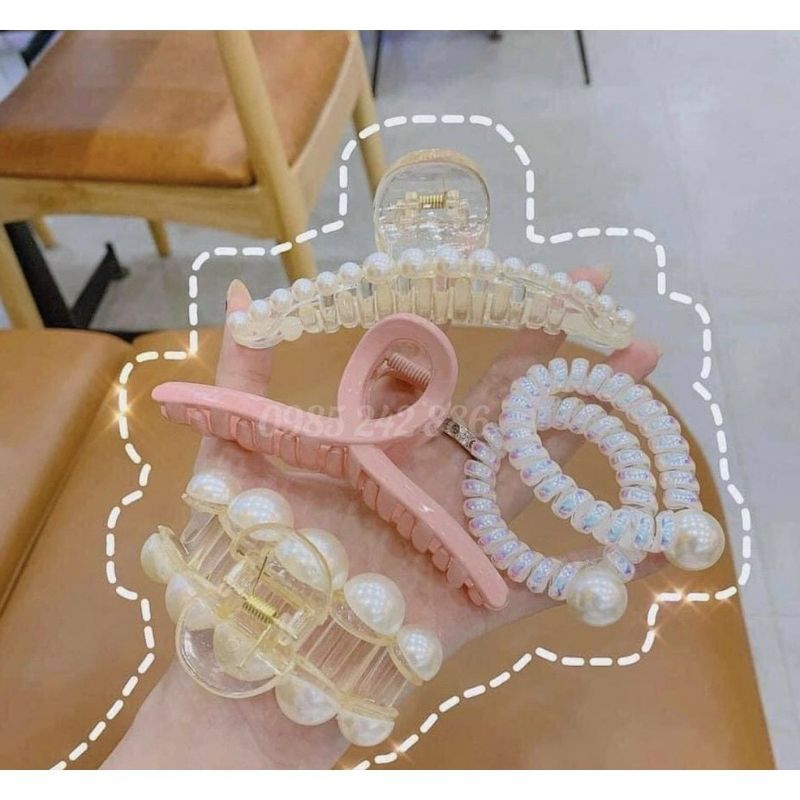 Set 5 kẹp tóc phong cách hàn quốc