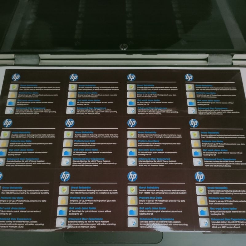 TEM DÁN THÔNG TIN MÁY DELL VÀ HP