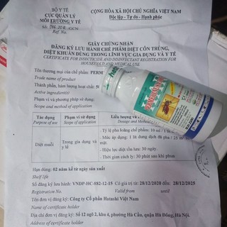Diệt muỗi HAR 500EC 100ml