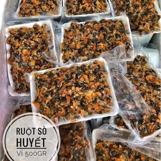 Ruột sò huyết 500gr❤️Tmart- Thực phẩm sạch