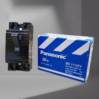 Bộ ngắt mạch an toàn Panasonic - CB cóc - Cầu dao tự động ngắt quá tải Aptomat 10A 20A 30A 40A hàng chính hãng