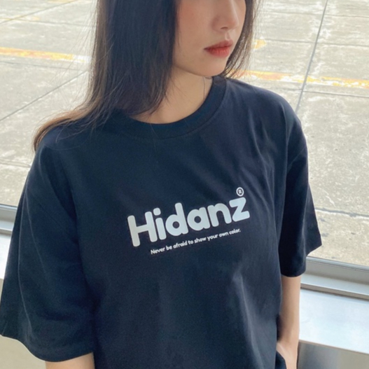 Áo thun Unisex tay lỡ cotton local brand HIDANZ - Popular Logo