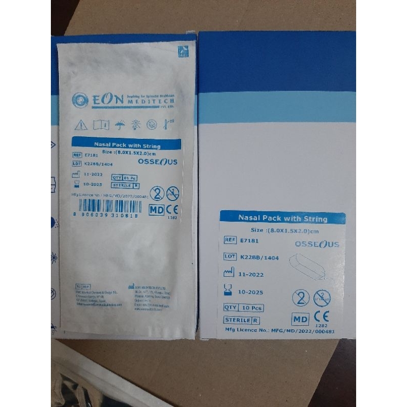 Bông cầm máu mũi