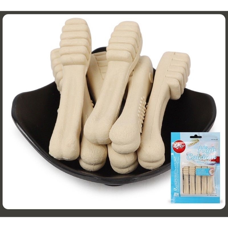 Xương canxi cho chó, xương gặm sạch răng