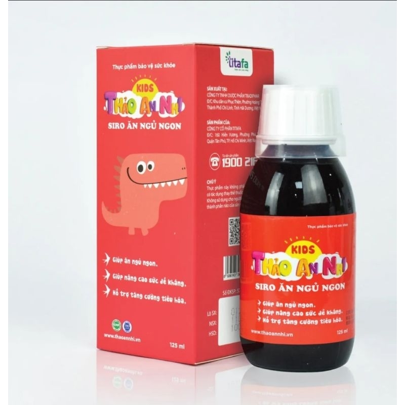 SIRO ĂN NGỦ NGON THẢO AN NHI  - Giúp bé ăn ngon, ngủ ngon, hỗ trợ phát triển