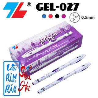 Bút gel thiên long gel-027, 20 cây/hộp