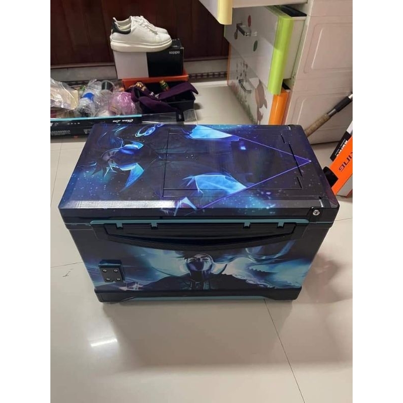 Decal dán thùng câu cá