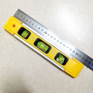 Thước đo cân bằng,thước thủy mini,có từ tính.