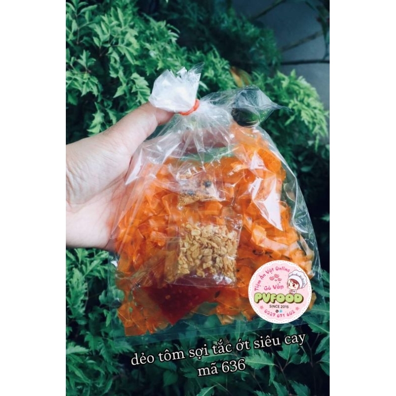 Bánh Tráng Dẻo Tôm Sợi Tắc Ớt Siêu Cay