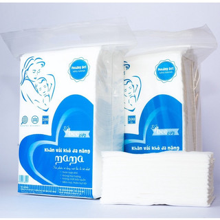 Khăn vải khô đa năng MAMA 300g (mẫu túi mới)