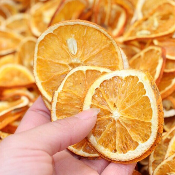 200gr CAM VÀNG THÁI LÁT SẤY KHÔ TỰ NHIÊN - Làm trà, trang trí, detox, giảm cân