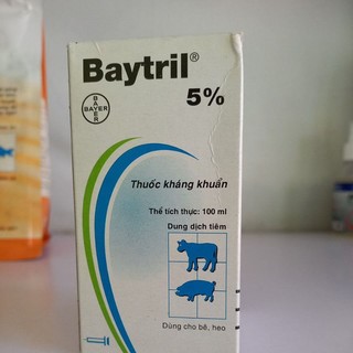 Baytril 5% date 29/04/2023