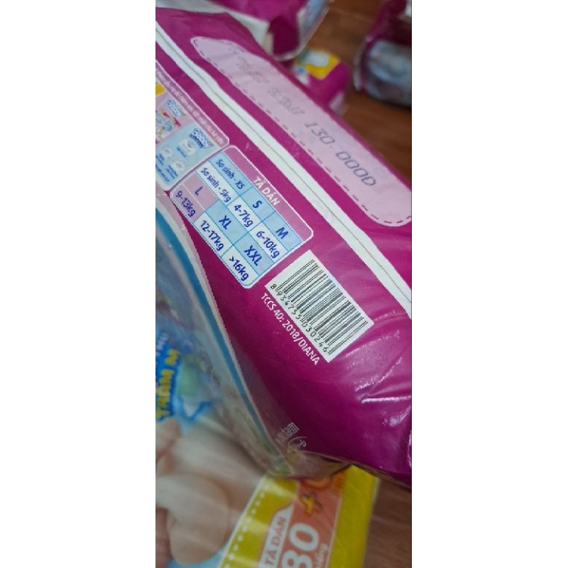 TÃ DÁN  BOBBY L25 CHÍNH HÃNG SIÊU THẤM KHÔ THOÁNG