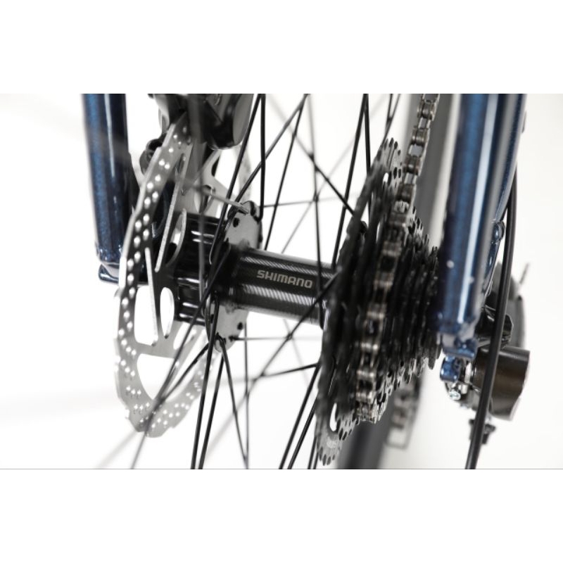 Xe Đạp Thể Thao Chevaux VK Pro - Khung Nhôm, Groupset Shimano Alivio - Altus , Phuộc dầu, Bánh 700*38c