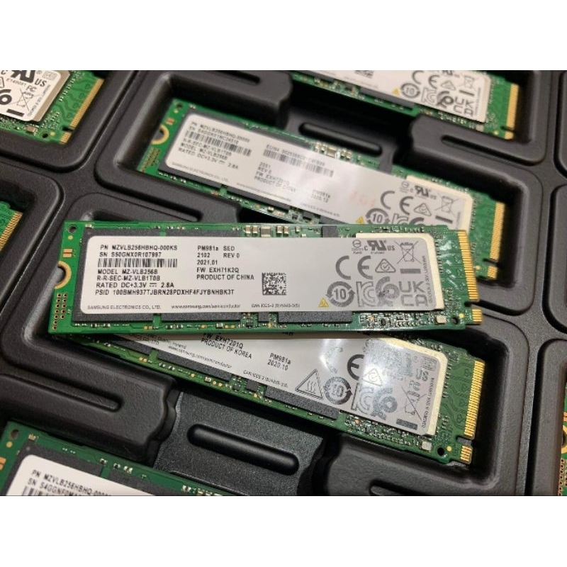 Ổ cứng SSD M2 PCIe 2280 Samsung PM981a 256GB NVMe -bảo hành 36 tháng