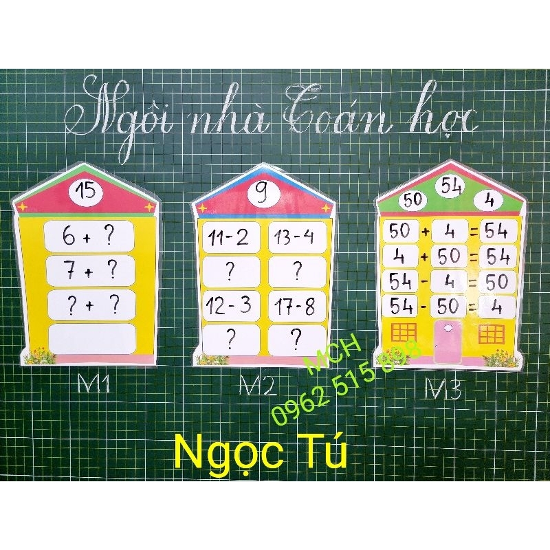 Ngôi nhà Toán học A3 và 8 hình thú A5