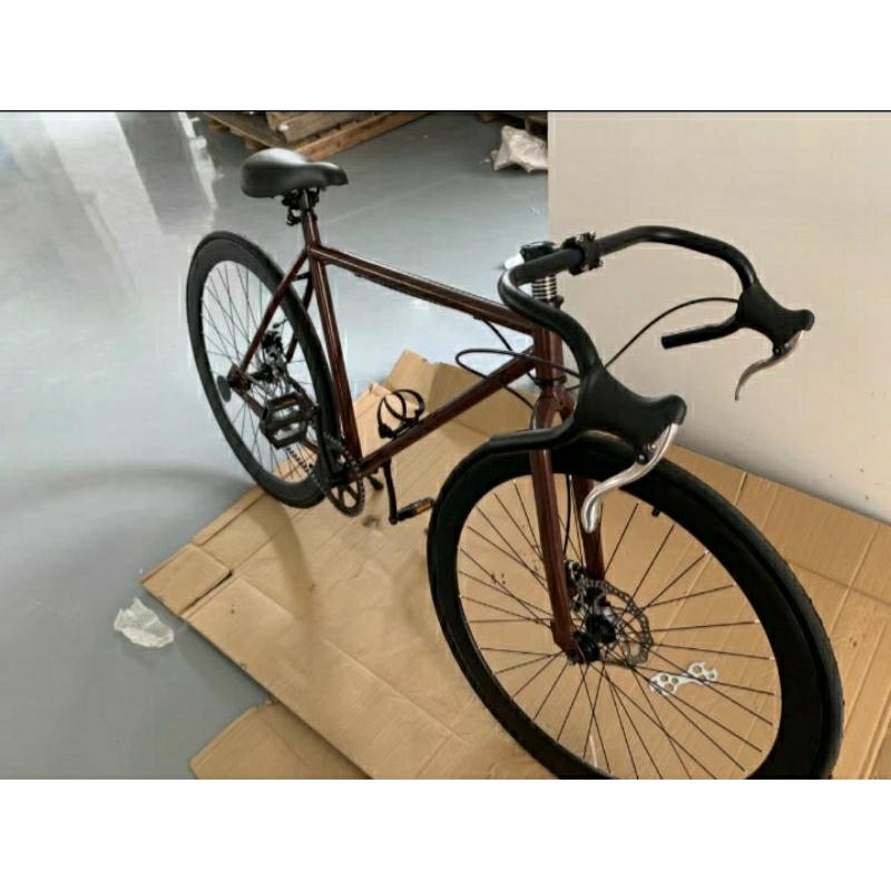 Sẵn,XE ĐẠP THỂ THAO TAY CONG NAM NỮ  LuoWeiS42