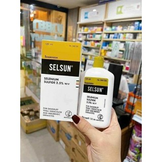 Dầu gội giảm gàu selsun chính hãng thái lan chai lớn 120ml
