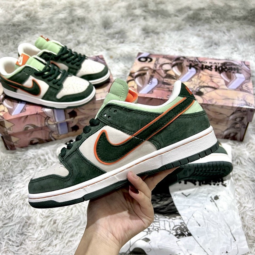 Giày Thể Thao/Giày Sneaker SB Dunk Low Green Otomo. Giày SB Otomo Xanh Rêu Siêu Cấp Full Box