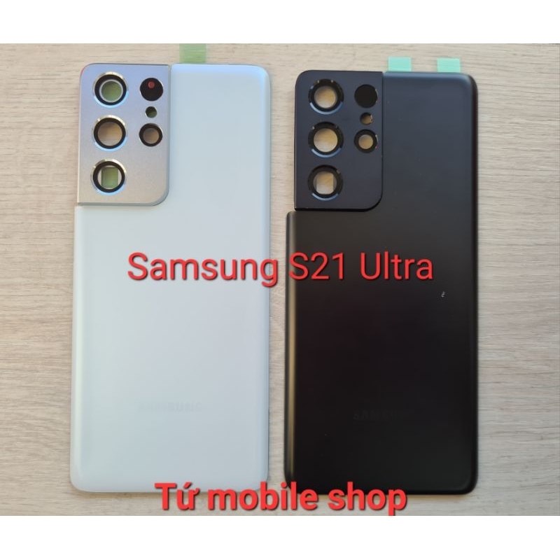 Nắp lưng Samsung S21 Ultra ,có kính camera sau