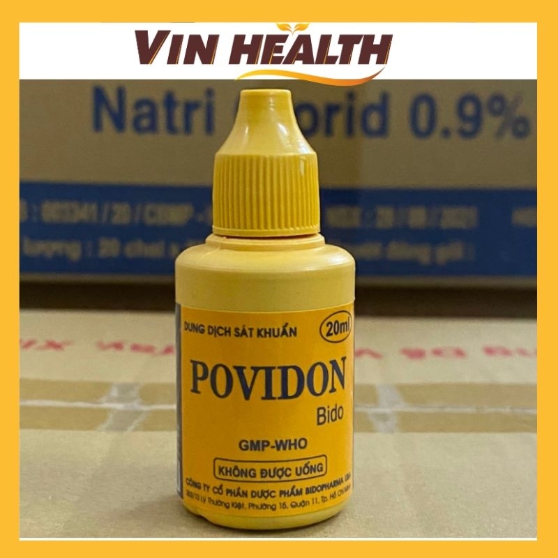 DUNG DỊCH SÁT TRÙNG DA POVIDONE IODINE 10%