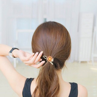 Dây cột tóc, buộc tóc hình hoa cúc