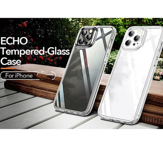 Ốp lưng cho iphone 12 mini / 12 & 12 pro / 12 pro max esr echo tempered glass hard case