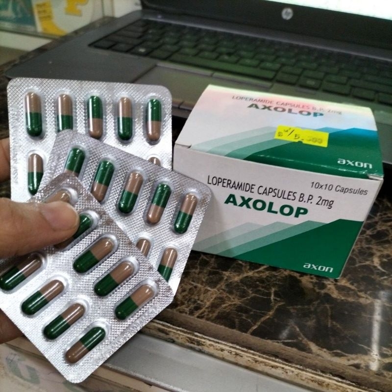 Loperamid viên đầu xanh xám hỗ trợ giảm đau bụng hộp 100