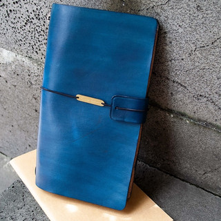 [A5 - Midori/Journal] Sổ Da Khắc Tên, Sổ Tay Handmade Kèm Tag Đồng - Miễn Phí Khắc Tên Trên Tag