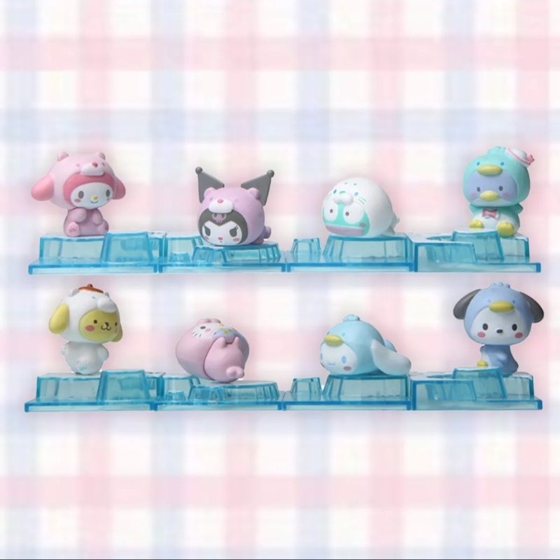 Hộp Mù Sanrio Characters Phiên Bản Bắc Cực Chính Hãng Cinnamoroll Kuromi Melody Purin Pochacco Hello Kitty