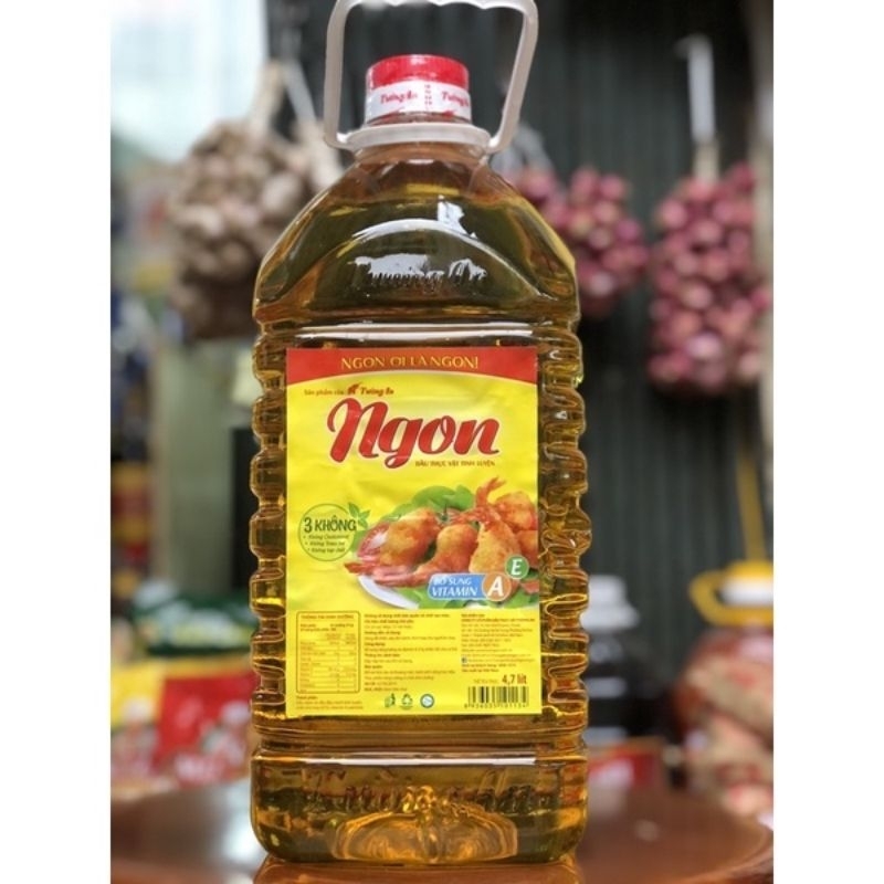 Can Dầu Ăn Ngon 4,7 lít