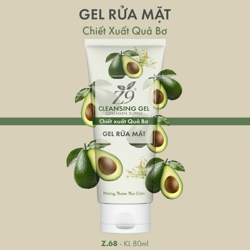 Sữa rửa mặt bơ Z9
