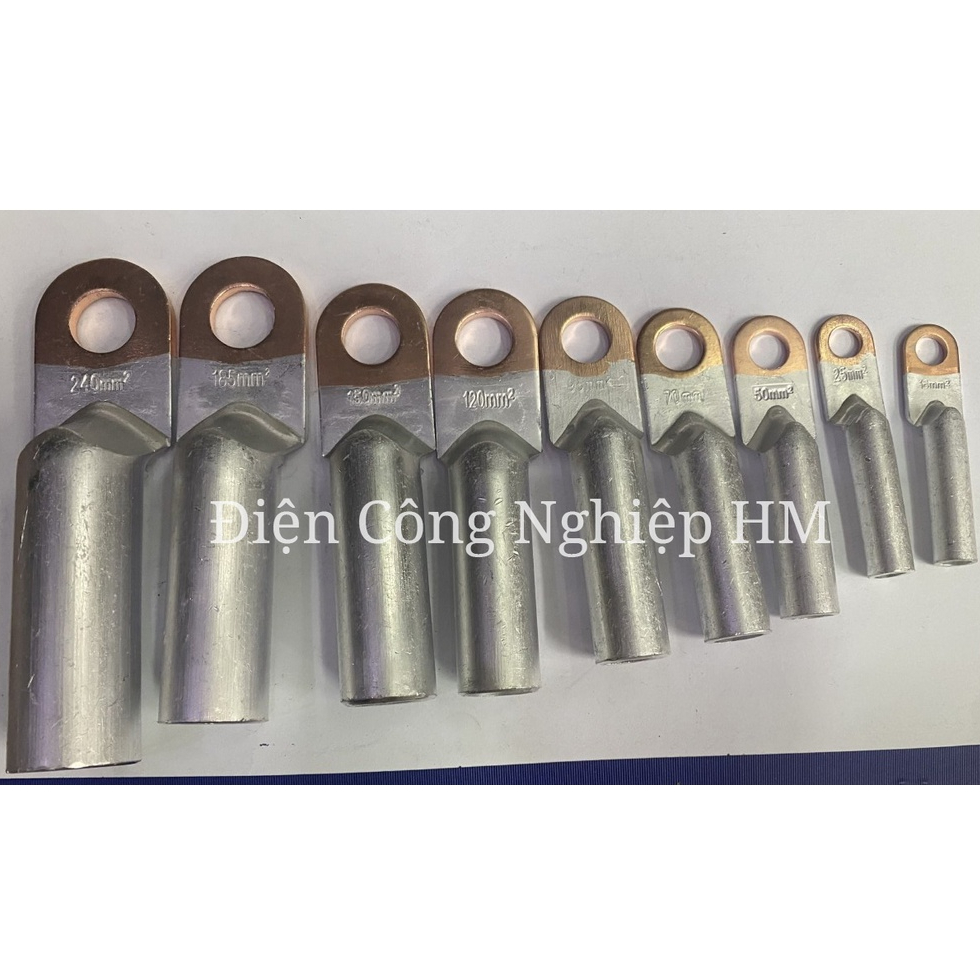 Đầu Cốt Cos đồng nhôm xử lý 1 lỗ 120mm~300mm