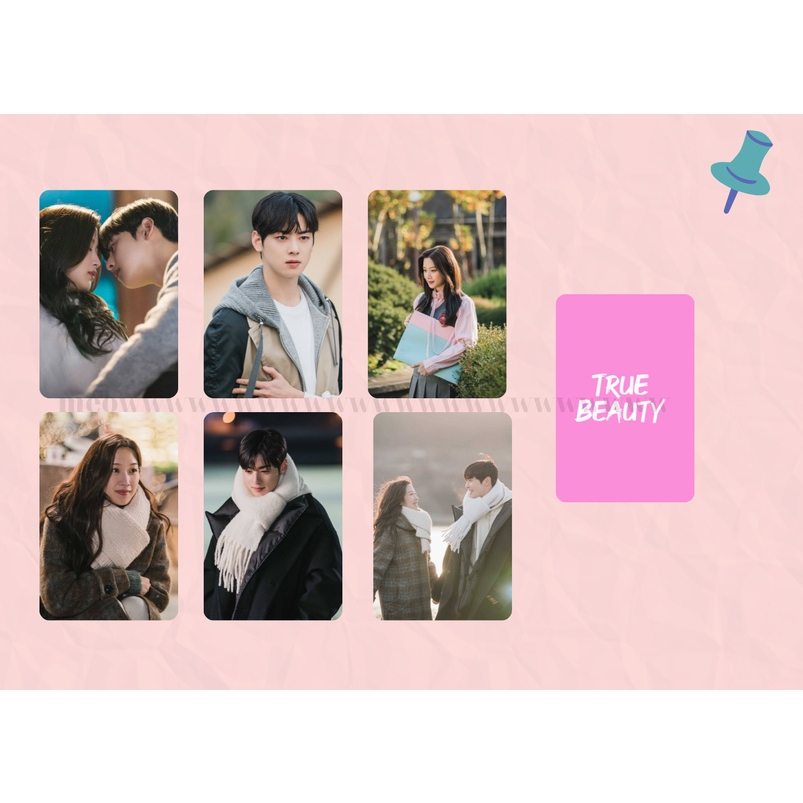 Set card bo góc "Vẻ đẹp đích thực"